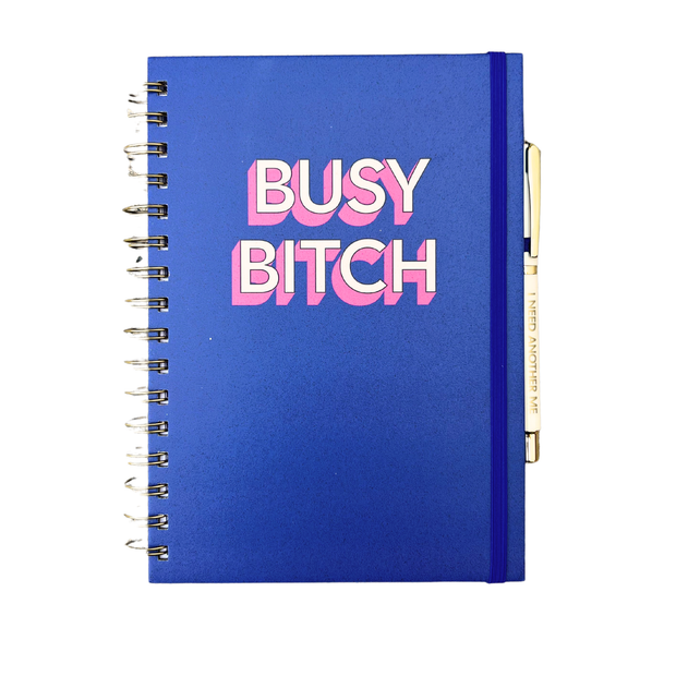 BUSY BITCH – Journal + Pen Set