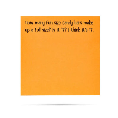Funny Sticky Notes – “Candy Bar” Edition