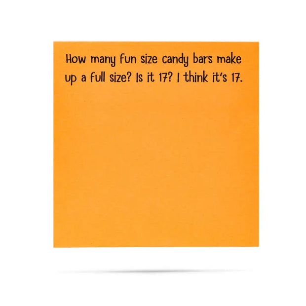 Funny Sticky Notes – “Candy Bar” Edition