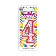 Number Birthday Candles
