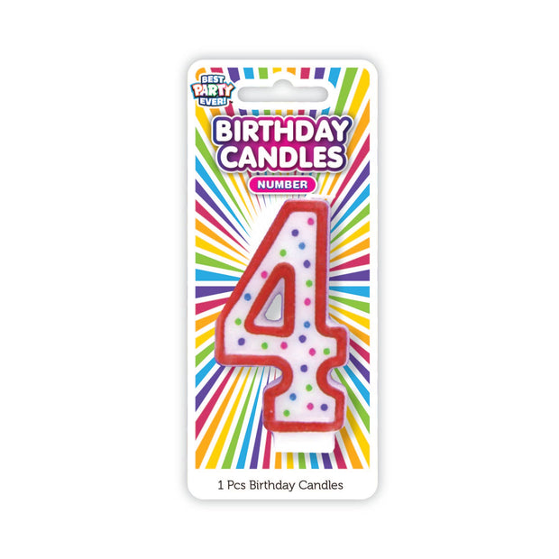 Number Birthday Candles
