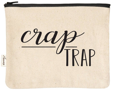 Zipper Pouch – “Crap Trap” Edition