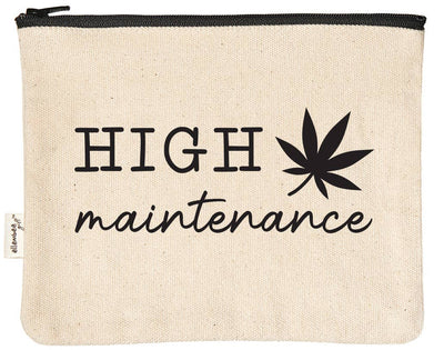 Zipper Pouch – “High Maintenance” Edition