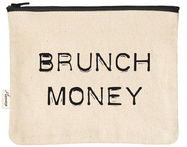 Zipper Pouch – “Brunch Money” Edition