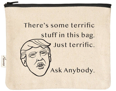Zipper Pouch – “Terrific Stuff” Edition