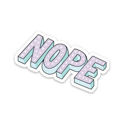 Nope – Vinyl Sticker