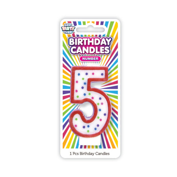 Number Birthday Candles