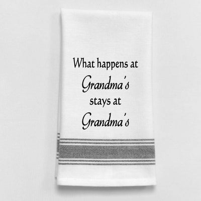 What happens at grandma’s...Kitchen Towel