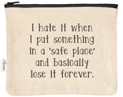 Zipper Pouch – “Safe Place” Edition