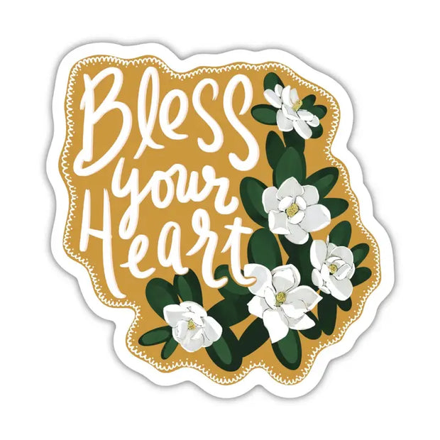 Bless Your Heart - Vinyl Sticker – The Bougie Bar