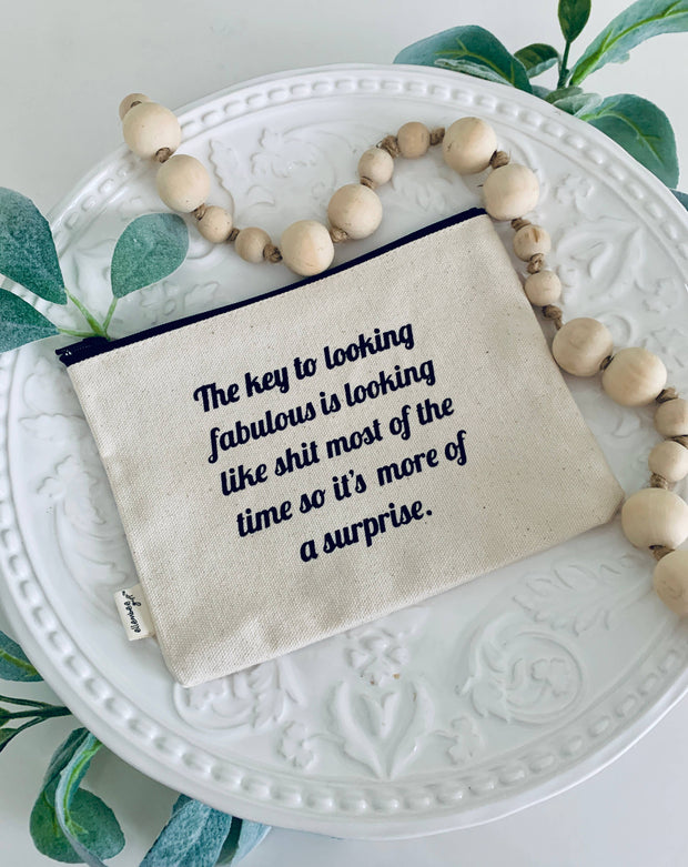 Zipper Pouch – “Looking Fabulous” Edition