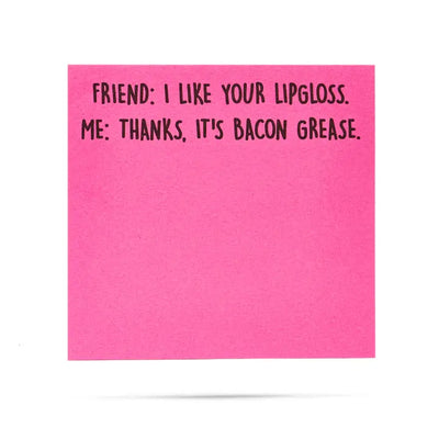 Funny Sticky Notes – “Lip Gloss” Edition