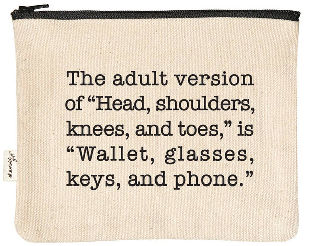 Zipper Pouch – “Adult Version” Edition