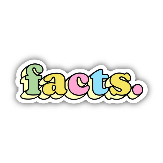 Facts Sticker – The Bougie Bar