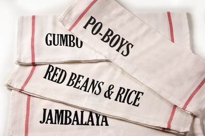 NOLA Dishes Kitchen Towels