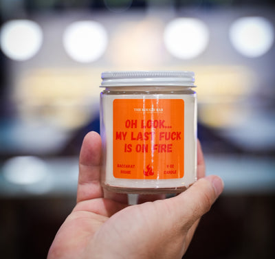 Oh Look…My Last Fuck is on Fire - Candle
