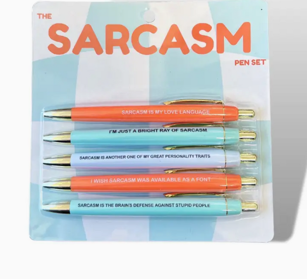 Sarcasm Pen Set